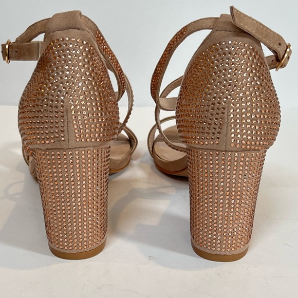 🆕 Jewel Rhinestone Dress Heel - size 8 - Picture 4 of 7